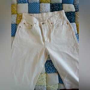 Levis. White. New.
